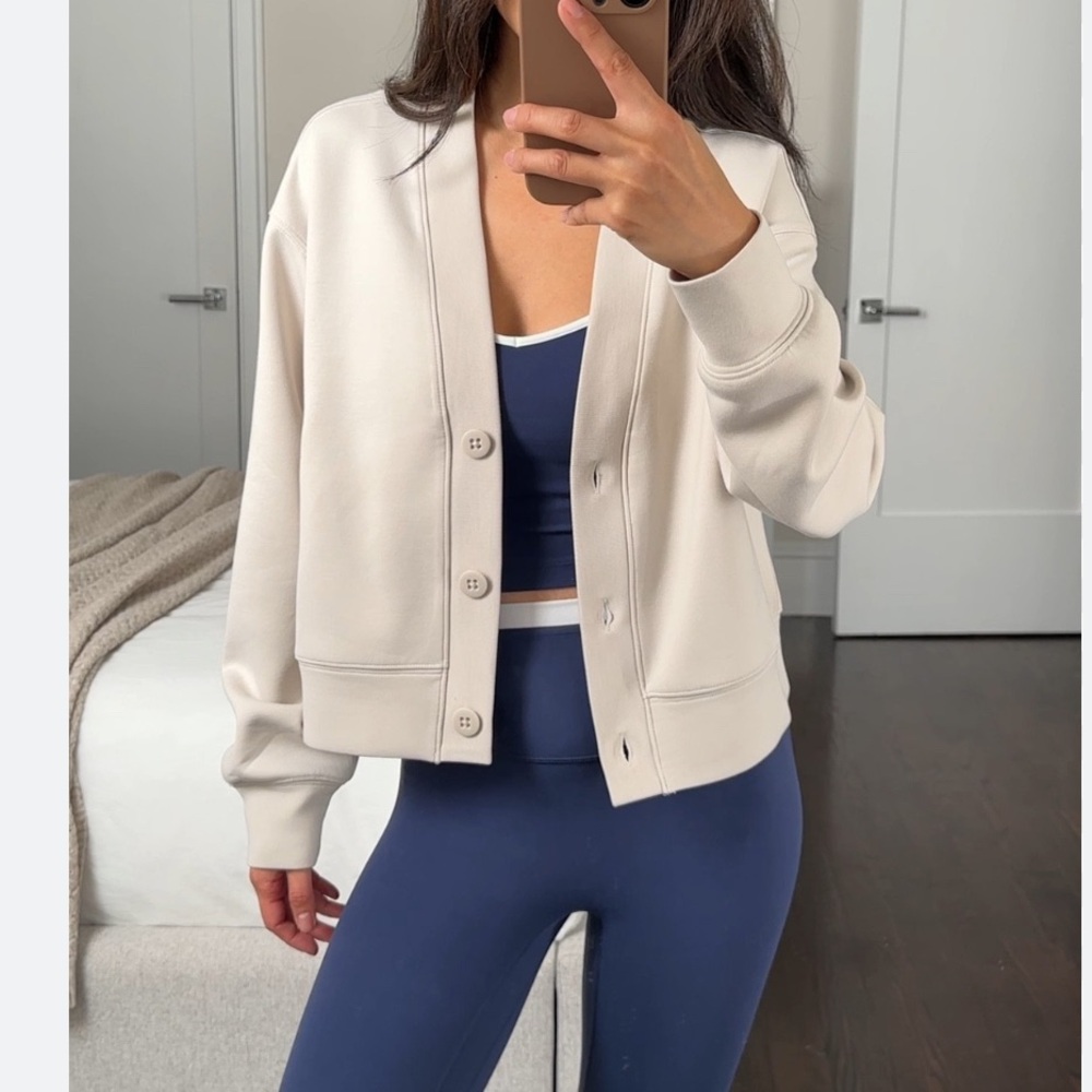 YPB neoknit cardigan sweatshirt